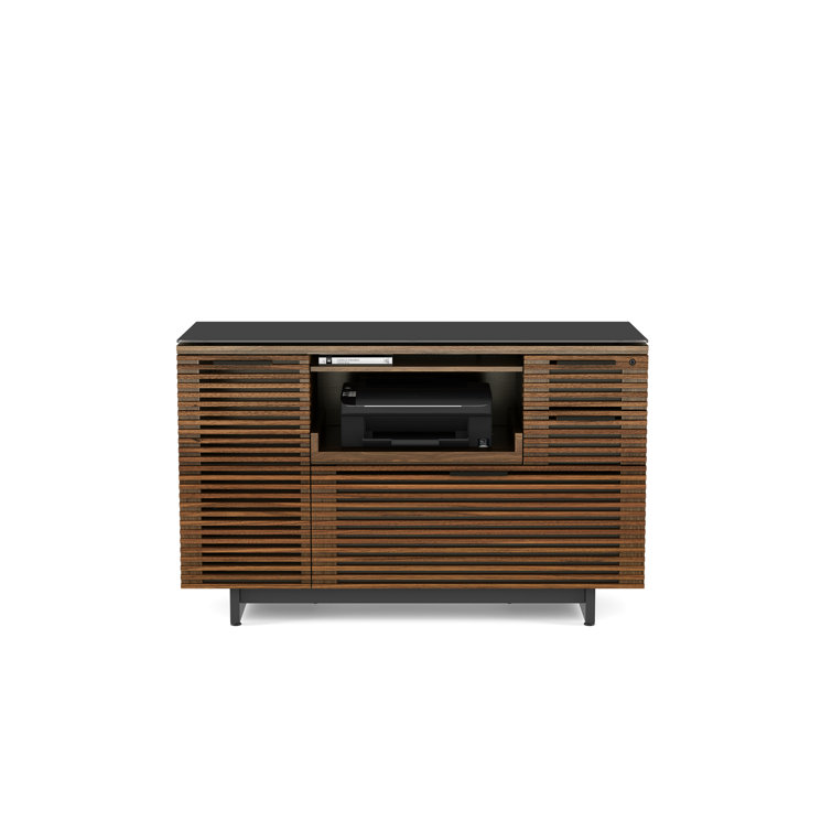 Corridor 47.75'' Wide 3 - Drawer Filing Credenza with Cable Management