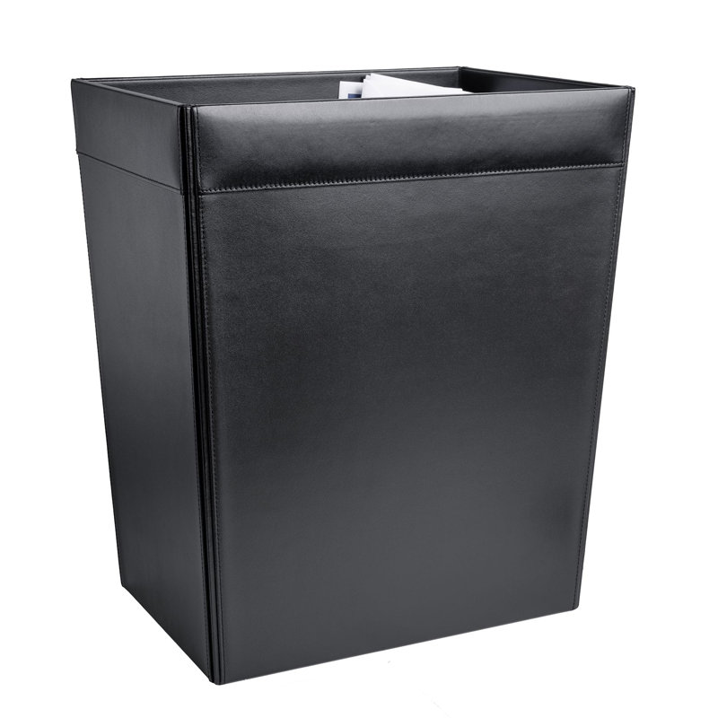 Corbeille pour déchets Ramer, Noir