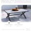 Table basse en X-518407151