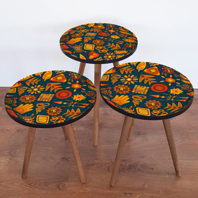 Tables gigognes 3 pieds Caryn