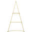 Metal Christmas Tree with Stand Gold Powder-coated steel-1712149307