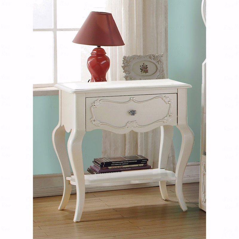 Table de chevet 1 tiroir avec tablette