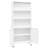 Bookshelf Bookcase with 3 Shelves Decor Cabinet with Display Steel-477103021