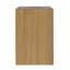 Table d'appoint en bois biseauté Bilal-106716041