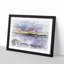 Remote Lighthouse & Seascape Sketch - Picture Frame Graphic Art Print-56874955-56874950