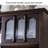 43.31"American-style solid wood dining side cabinet