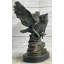 Sculpture Dionatta hibou et serpent