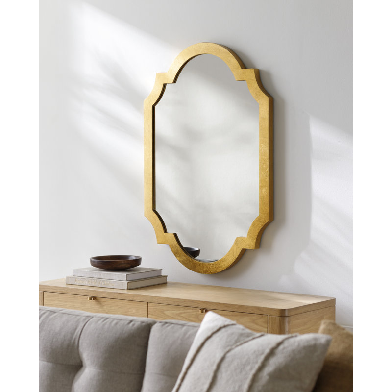 Pixie Mirror, 36" x 24", Gold