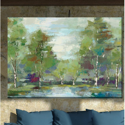 Frisbee All-Weather Canvas Plants & Flowers Wall Decor