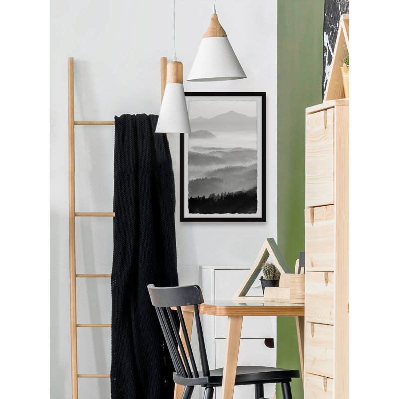 Grey Days - Single Picture Frame Print, 30cm H x 20cm W