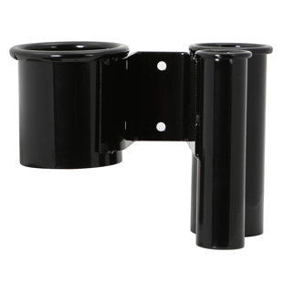 Metal 3 Compartment Hair Tool Holder