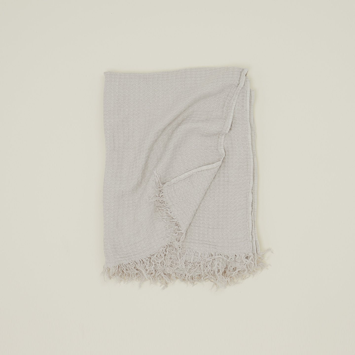 Simple Throw Blanket, Light Gray, 70" L x 50" W