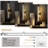 Zolee Dimmable Glass and Brass Wall Sconce -421936822