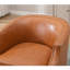 Fauteuil demi-tonneau pivotant de 30,12 po Bruke-988714086