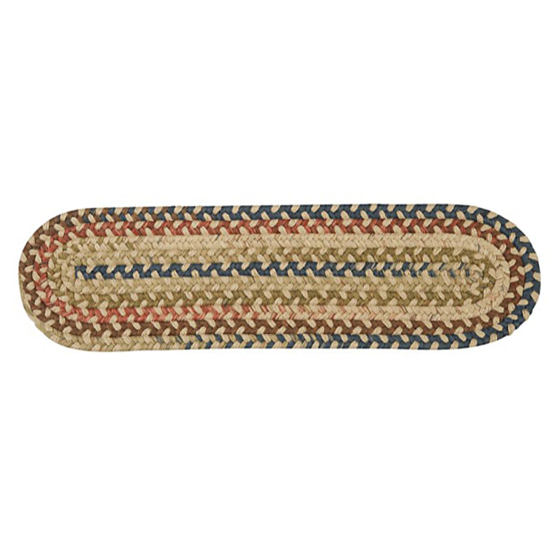 Tapis d'escalier Kipton - Gris, 1, Marron foncé