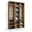3 Door Manufactured Wood Wardrobe-1645711062-1645711057