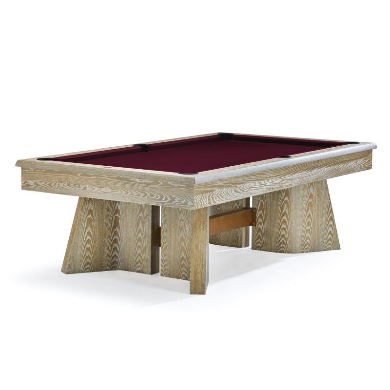 Sagrada Sandwashed Billiard Table with Professional Installation, Merlot