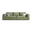 Coussin modulaire vert 100% polyester-526397609