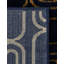 Tapis bleu marine et doré Latitude Run®-1749568024