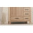 Cambridge 37'' Solid Wood Single Bathroom Vanity in White, with 1.5'' Pure White Quartz Top, Left Offset, Rectangle Sink-1949423148-1898679640
