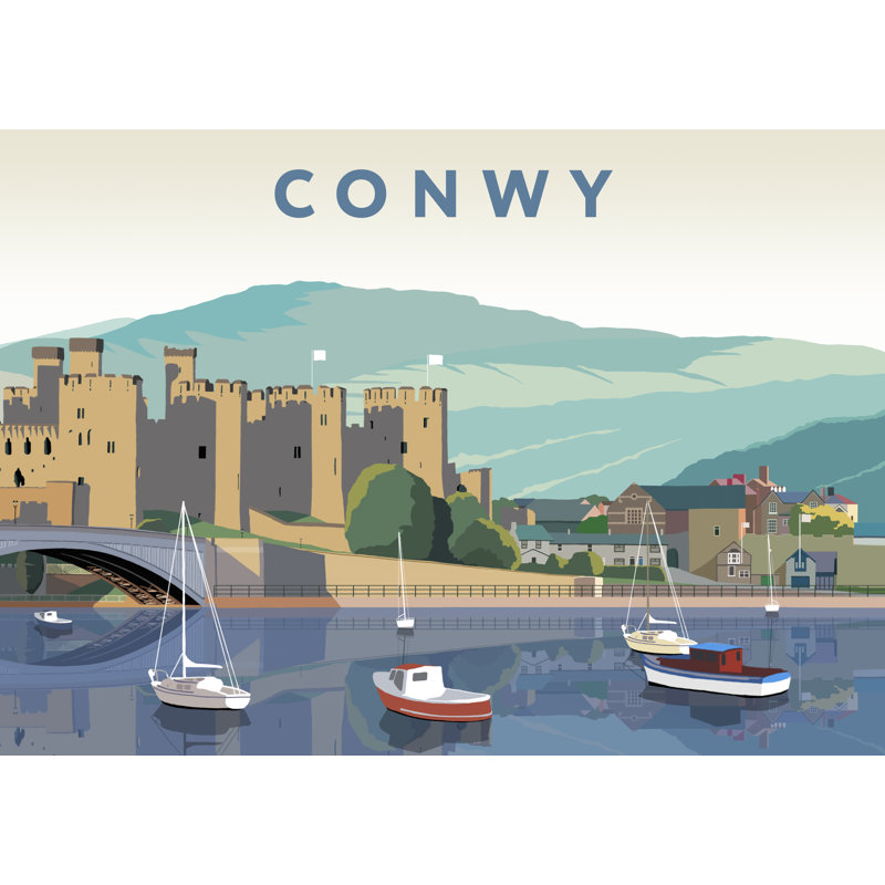 Conwy 2 by Richard O'Neil - Print, No Frame, 30 cm H x 40 cm W x 1 cm D