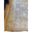 Tapis unique en laine noué à la main brun / beige de 8 pi 10 po x 11 pi 7 po