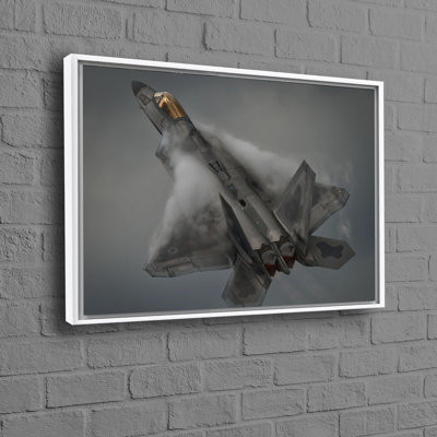 Modern Fighter Jets Canvas Print Art Perfect for Loft Wall Decor and Unique Personalized Baby Gift for Holiday Season