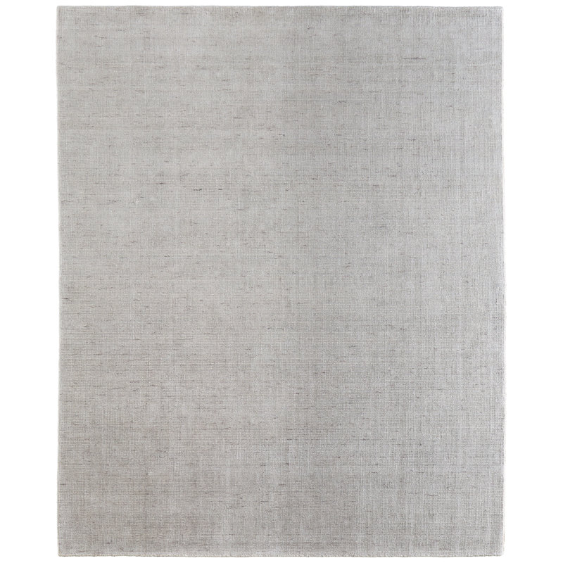 Fleetwood Modern Solid Area Rug, Gray, Rectangle 9' x 12'