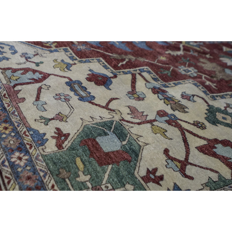 Wool Southwestern Area Rug