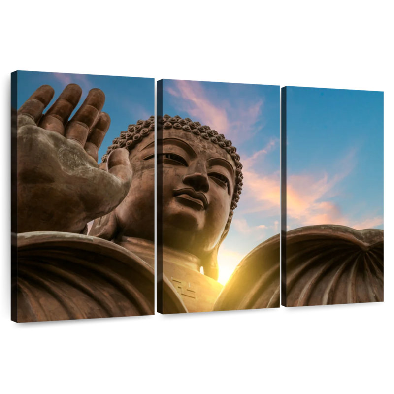 Adella Po Lin Monastery Buddha, 36" H x 57" W