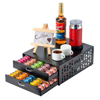 Rangement pour porte-dosette pour organisateur de café Nespresso
