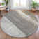 Machine Washable Indoor/Outdoor Xhevrie Taupe Rug