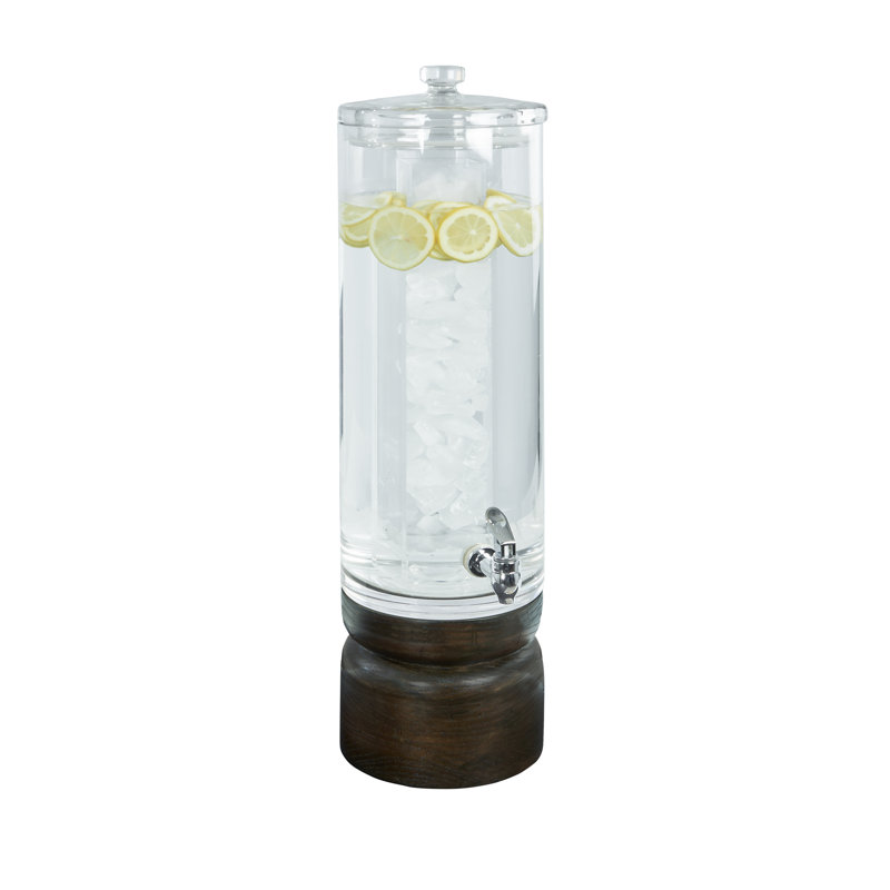 3 Gallon Beverage Dispenser with Infusion Chamber, Brown