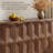 Designer Modern Textured 59'' Three-dimensional Relief Sideboard（set Of 2）-1487481780