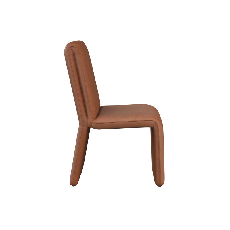 Cascata Upholstered Dining Chair, Brown
