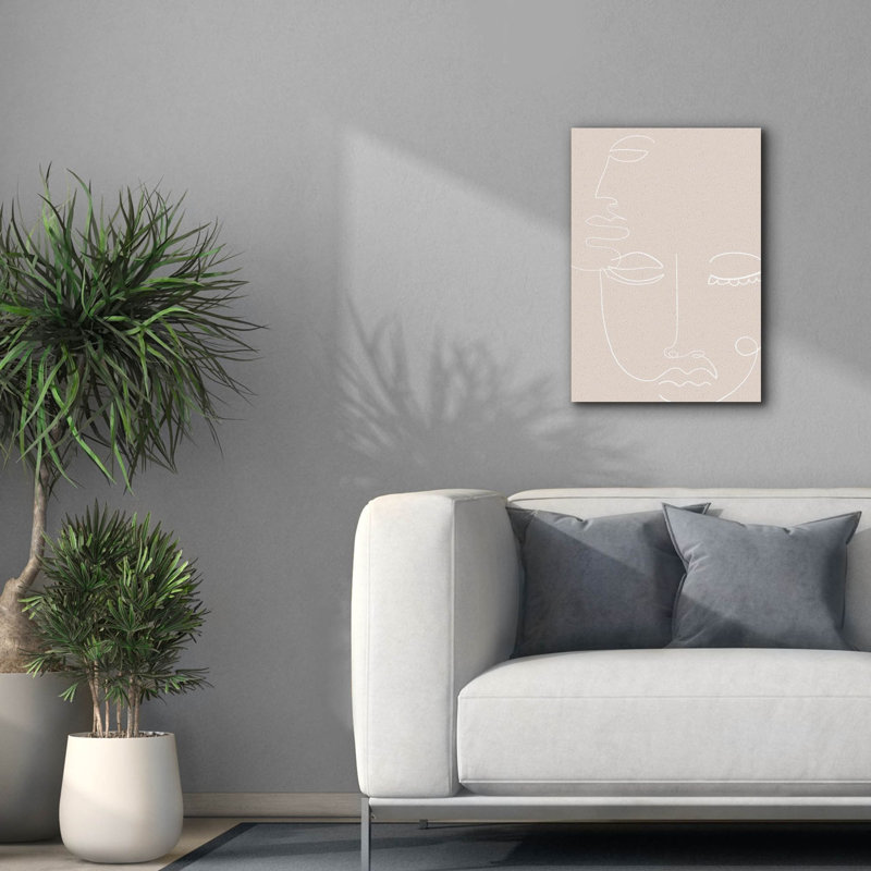 «Moments 1» par Design Fabrikken, estampe numérique sur toile, H 26 po x l 18 po x P 0,75 po
