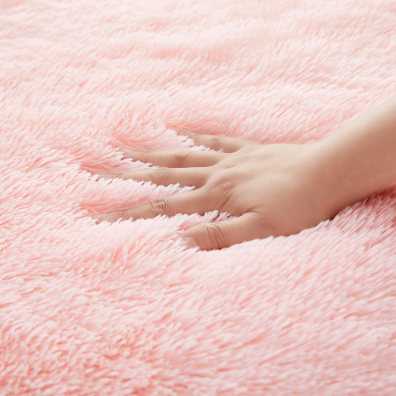 3×5 Plush Shaggy Area Rug – Ultra Soft, Non-Shedding, Machine Washable Comfort