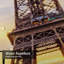 Rideau de douche Paris Tour Eiffel France avec 12 crochets-1319751005