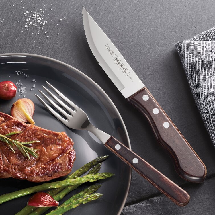 Tramontina Porterhouse Steak Knife Set & Reviews
