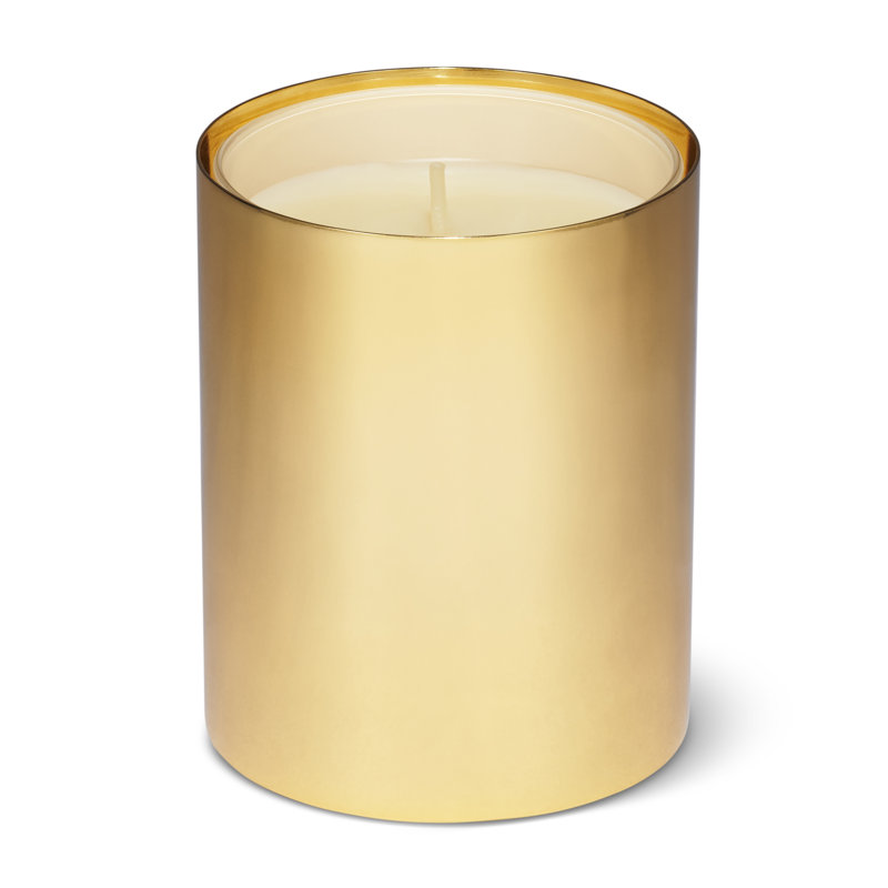 Gold Brass Votive Candle Holder Sleeve
