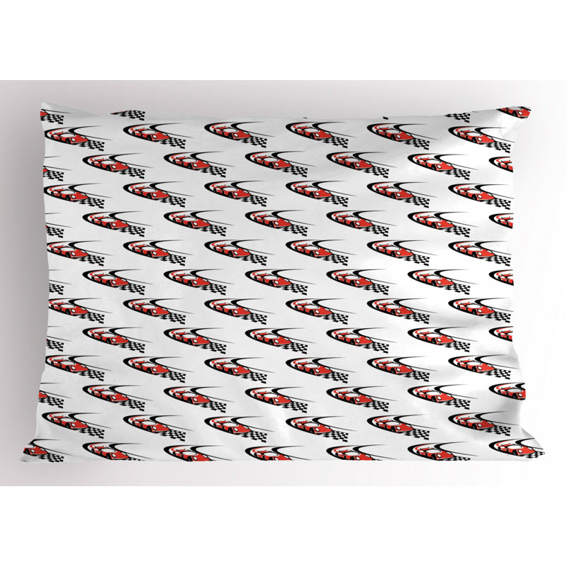 Cars Polyester Sham Set, Twin