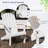 Patio Adirondack Chair With Inclined Seat High Backrest & Wide Armrests-874356225