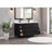 60" Solid Wood Double Bathroom Vanity with 1" Engineered Marble Top-124078118