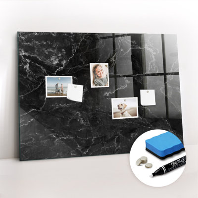 Magnetic Glass Photo Memo Board Bulletin Board