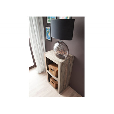 Nature 90cm H x 48cm W Solid Wood Cube Bookcase