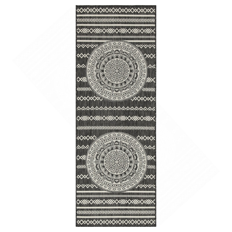 2 Ft. 7 In. X 7 Ft. 3 In. Indoor/Outdoor Area Rug, Runner 2'7" x 7'3"
