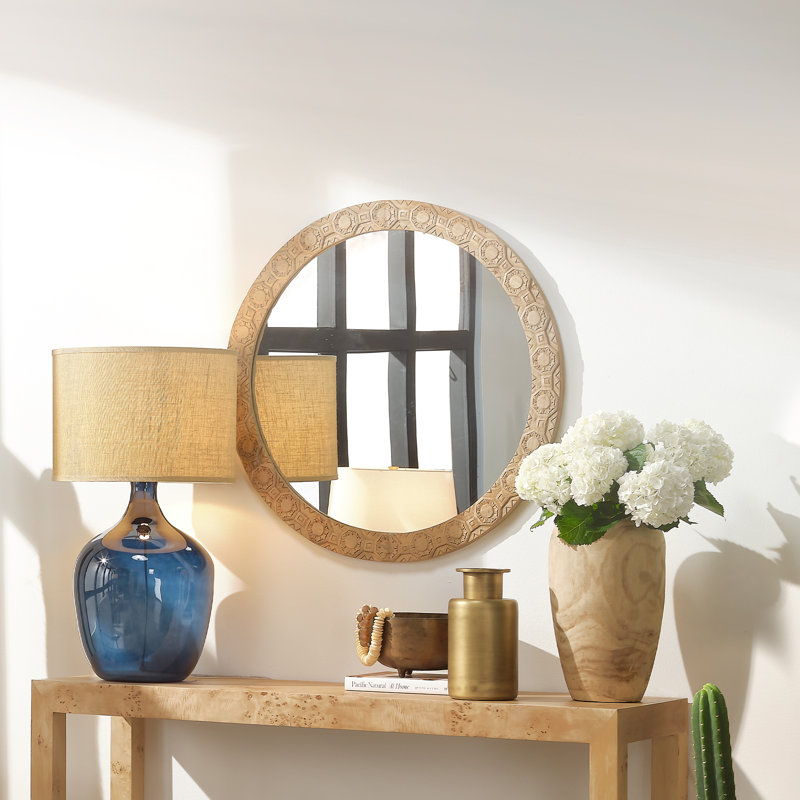 17'' Handmade Wood Table Vase
