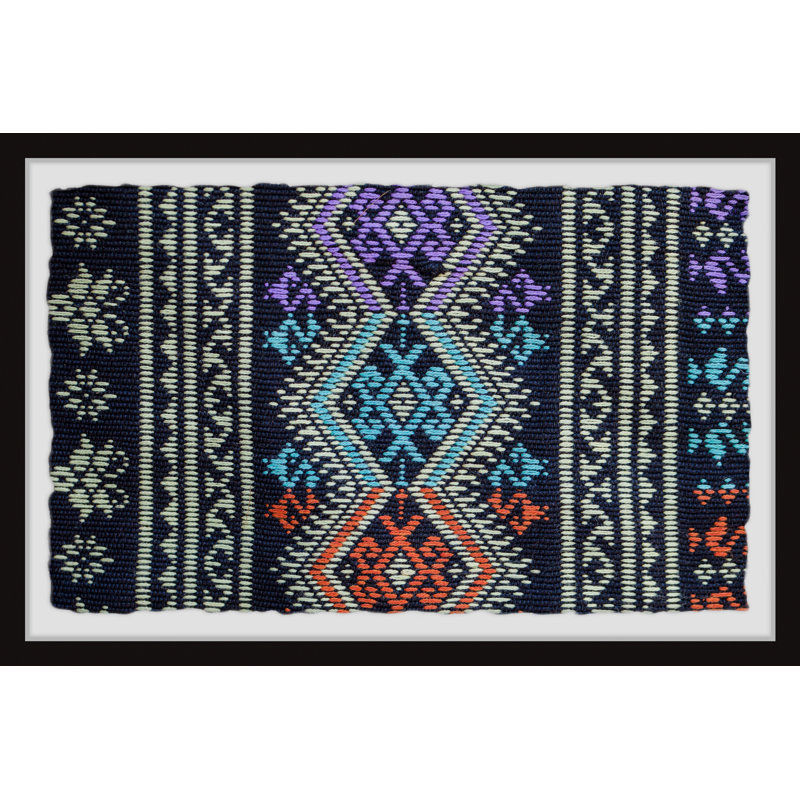 Diamonds On Parade - Single Picture Frame Painting, 38cm H x 45cm W x 3.81cm D