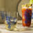 Lucy Blues Short Drinking Glasses