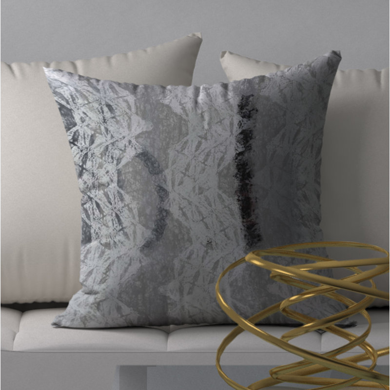 Housse de coussin carrée de renommée variée, 20 po x 20 po